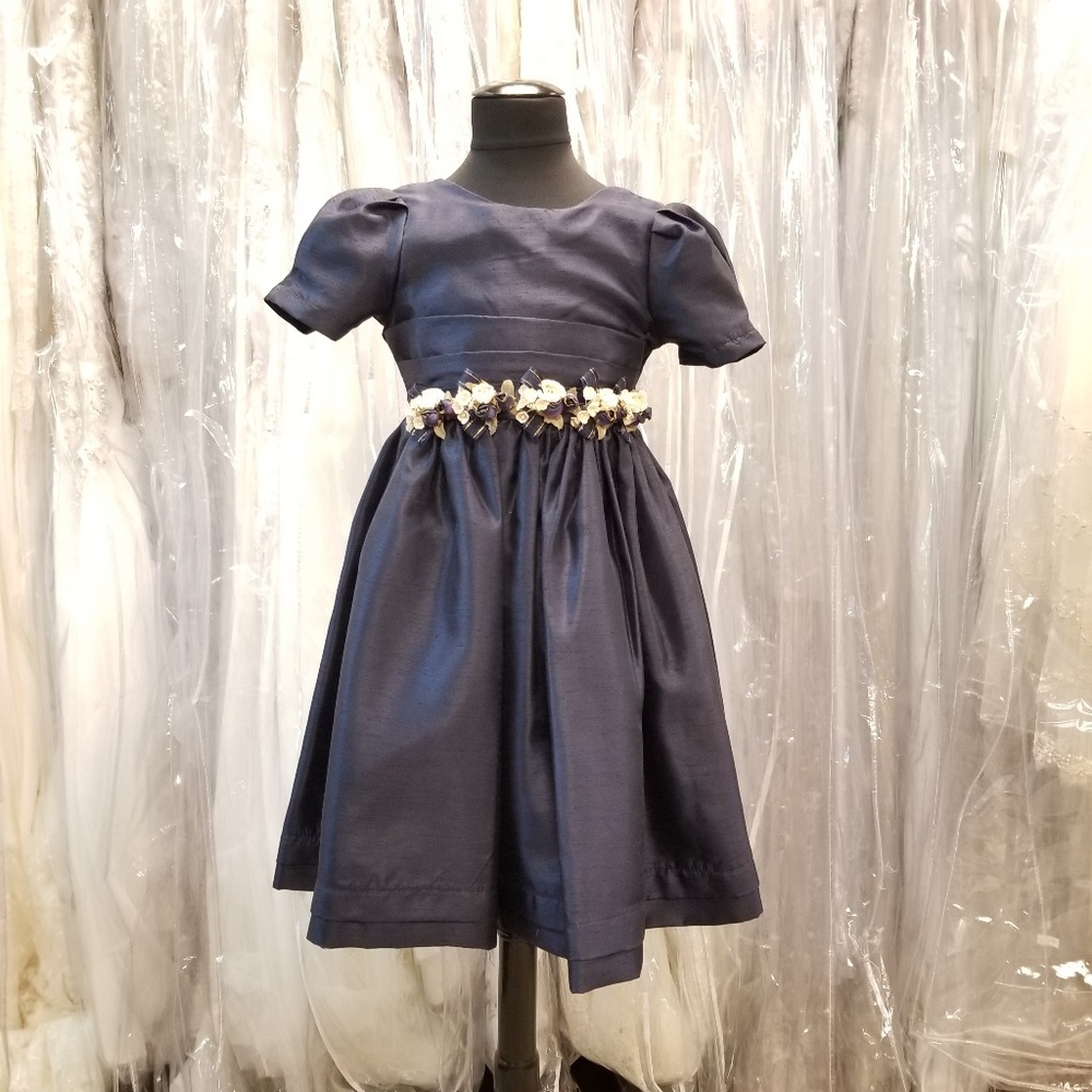 Navy Blue Girl's Dress